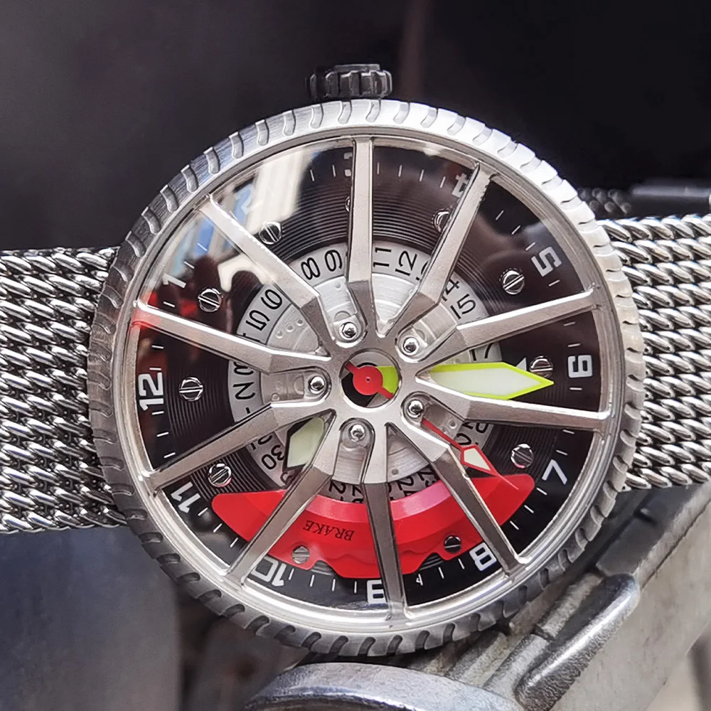 Top Luxury Men Sports Watches Unique Casual Fashion Passion Car Racing Driver Geek Creative Gift Man Automatic Mechanical Watch 3
