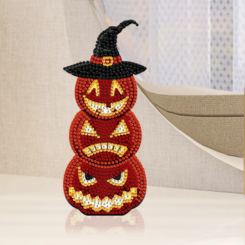 Acrylic 2D Flat Print DIY Shake Head Desktop Diamond Art Kits 5D DIY Diamond Art Tabletop Decorations Bedroom Table Decoration