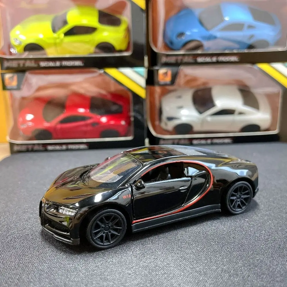 Car Model Toy Pull Back Car Toys Kids Inertia Cars Boy 1:43 Alloy Simulation Sports Car Model Diecasts Toy For Children Gift