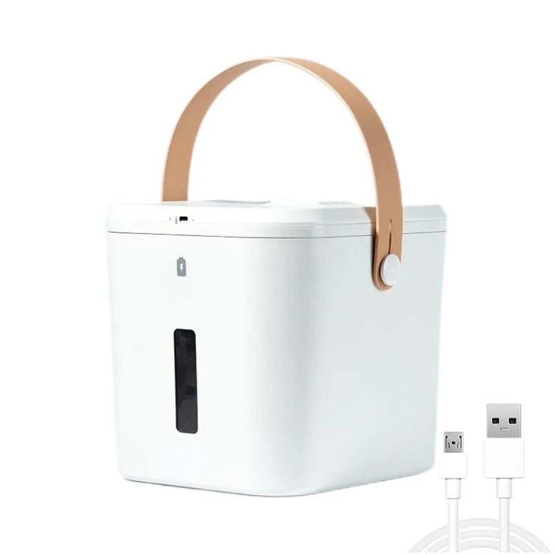 13LVacuumCatDryFoodStorageBucketSealsKeepCatAndDogPetFood