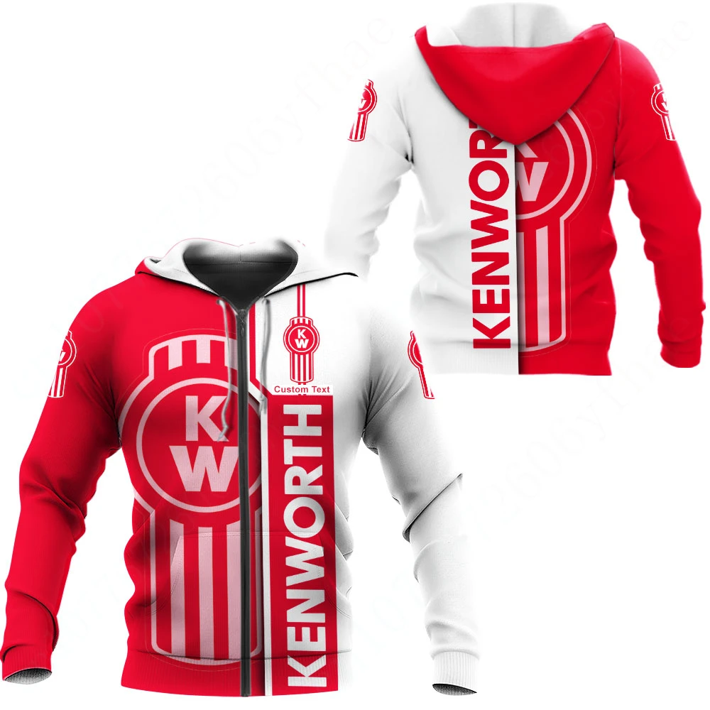Kenworth Essentials Pullover Top Casual 3D Printing Sweatshirt Unisex Clothing Anime Hoodies For Men Women Harajuku Zip Hoodies