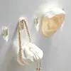 Transparent Acrylic Towel Hook Gold Butterfly Shape Wall Mounted Clothes Hooks Decorative Bathroom Robe Hook Hangers Keys Racks 6