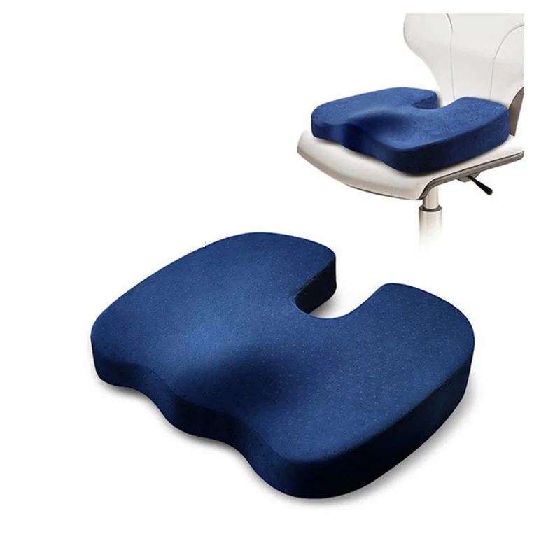 

Chair Seat Orthopedic Cushion Coccyx Pillow Relief Tailbone Pain Sciatica Pillow Memory Foam Buttocks Chair Home Hip Pad