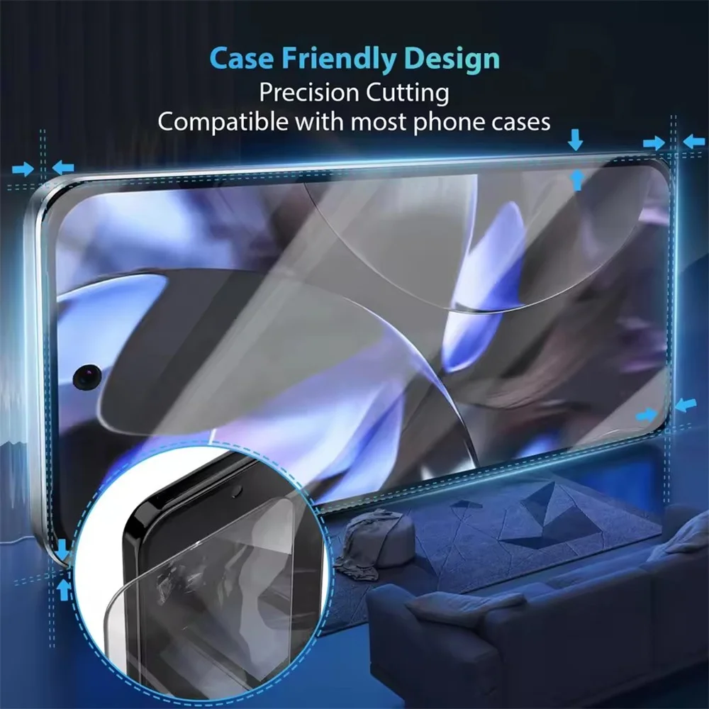 4-Pack Tempered Glass Screen Protectors - Premium Clear Protection Film