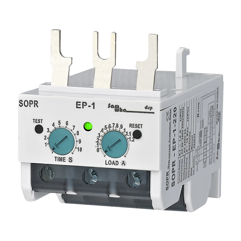 Samwha-relé de Sobrecarga Térmica Eletrônica Protetor do Motor Dsp Sopr-ep