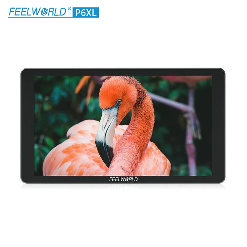 FEELWORLD P6XL 6-inch aluminum built-in battery photography monitor 4K HDMI-compatible high brightness 1200nit FHD IPS