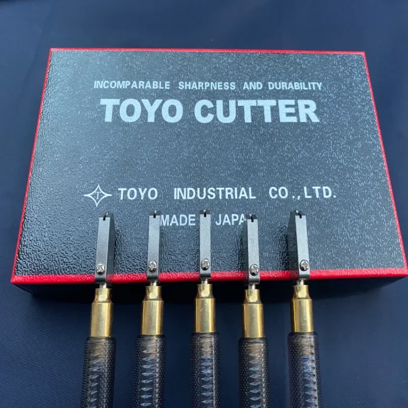 1개 TC-90 롤러 유리 커터 세라믹 타일 커터-휠 일본산 강철 블레이드 헤드 직선 절단 3-12MM 인체공학적 손잡이