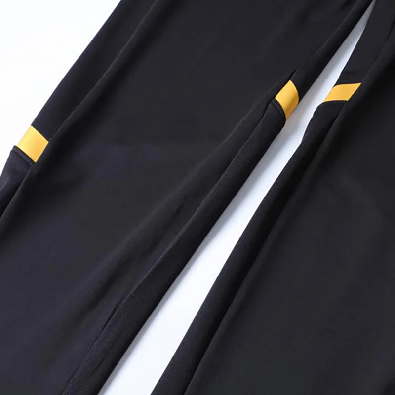 Kid Youth Adult Sports Track Pants Football Winter Training Knitted Long Pant Classic Professional Skinny Sweatpants with Pocket