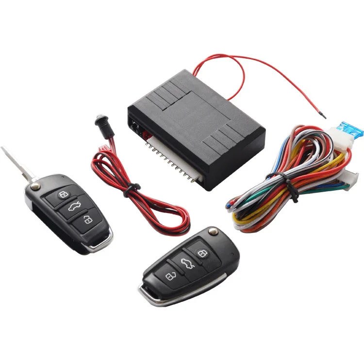 Universal Car Remote Central Kit, Car Door Lock Vehicle Keyless Entry System Central Locking Remote Control Kit