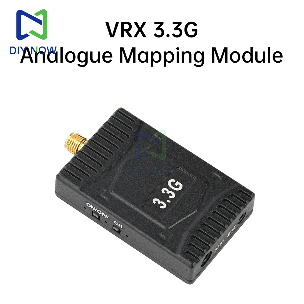 Kit VRX/VTX 3.3GHz FPV Drone Course 30km 6W