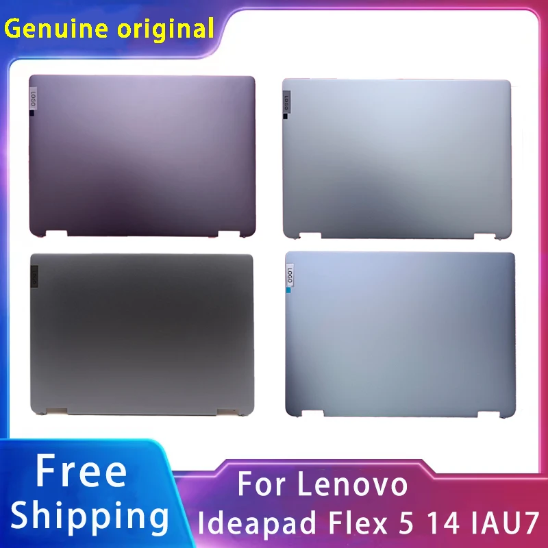 New For Lenovo ldeapad Flex 5 14IAU7;Replacement Laptop Accessories Lcd Back Cover With LOGO 5CB1H79870 5CB1H79871