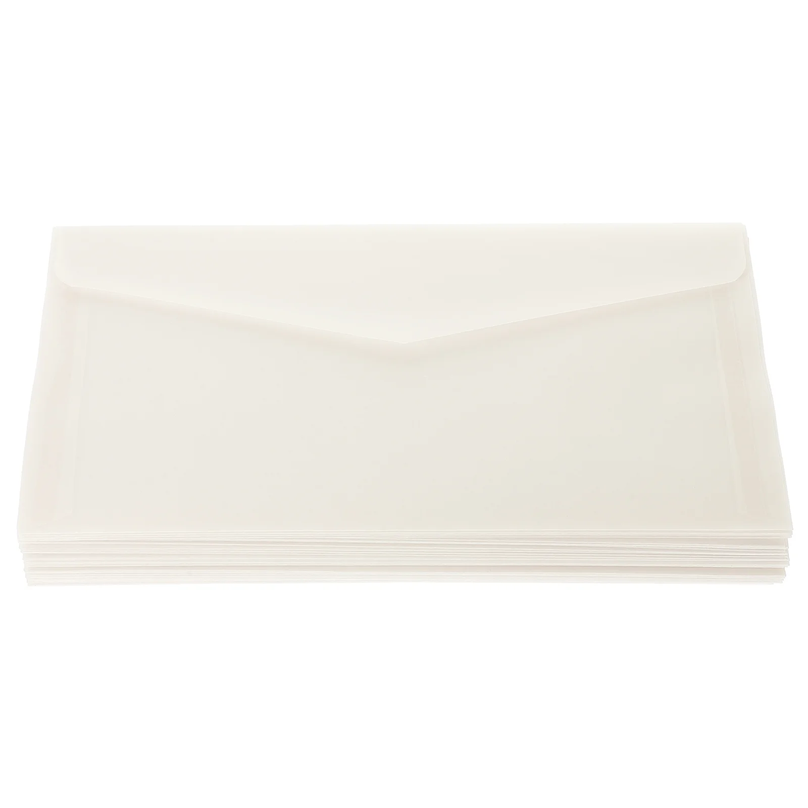 

50 Pcs Sulfate Paper Transparent Envelope Invitation 50pcs Envelopes Portable Litmus Student