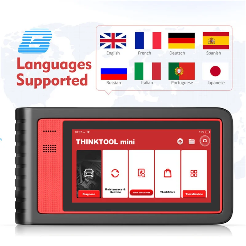 

Thinkcar Thinktool Mini Professional Automotive Scanner OBD 2 Diagnostic Tool Engine SAS TPMS System 16 Special Functions