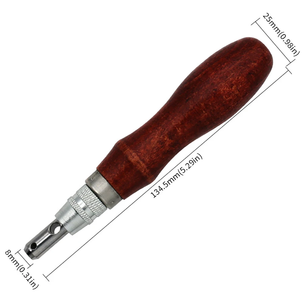 Groovers tool for leather wooden handle + steel groove knife 7 in 1 Leather Edge skin tool leather stitching craft tools leather tools leather craft tool kit leather craft tools leather craft tool