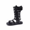 Girls' Sandals Summer Side Zipper Children'S Sandals Little Girls' Fashion Princess Shoes Children'S Sandals Baby Girl Sandal 4