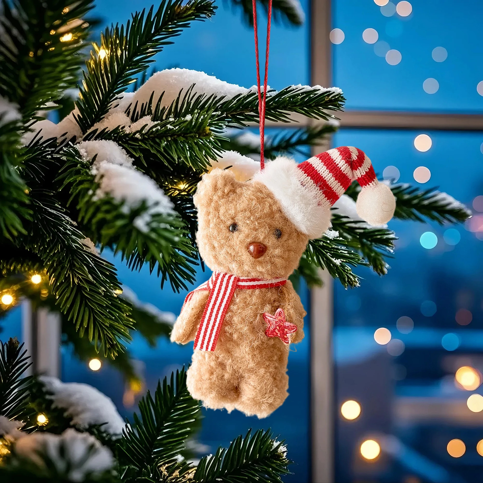 Festive Holiday Snowman Ornaments Adorable Miniature Figurines for Christmas Tree Decorations and Home Display