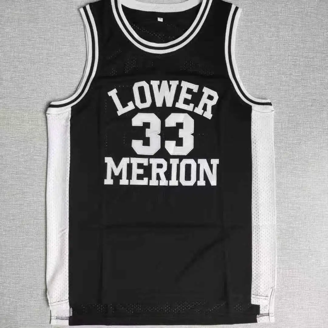 Kobe Bryant Jersey 33 Lower Merion Basketball Jersey Retro High School Mens  Shirt All Stitched Us