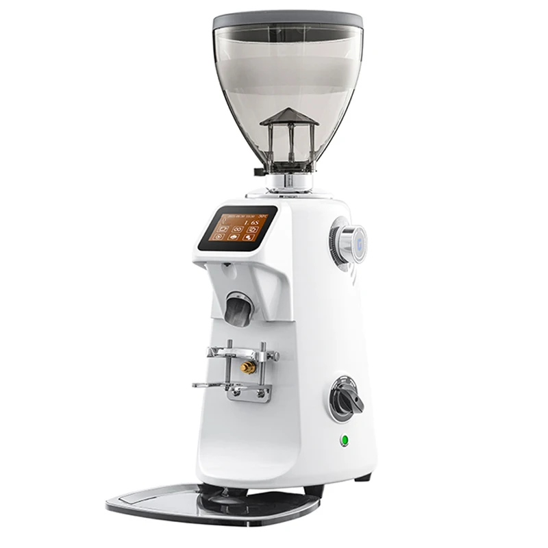 

Q18 Electric Bean Grinder Timing and Quantitative Coffee Grinding Machine 74MM Large Cutterhead Commercial