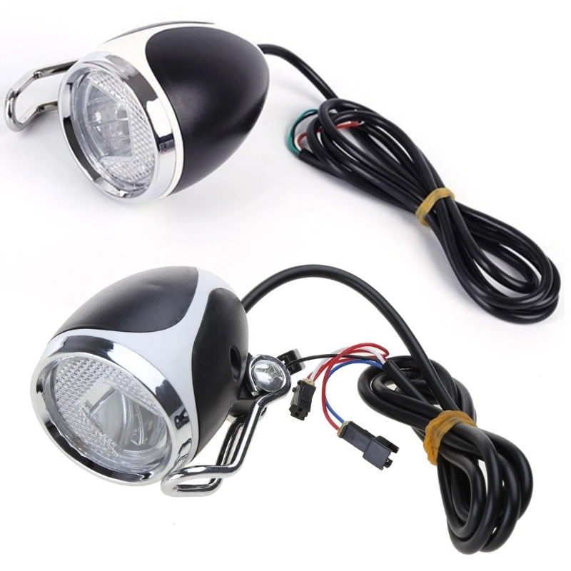 

Electric Scooter Light Front Back LED Rear Tail Headlight for Night Riding Safe D5QD