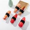 Cute Simulation Catnip Toy Bite Resistant Wear-resistant Cat Molar Toy Sushi Shape Soft Pet Molar Toy For Pet Teeth Grinding