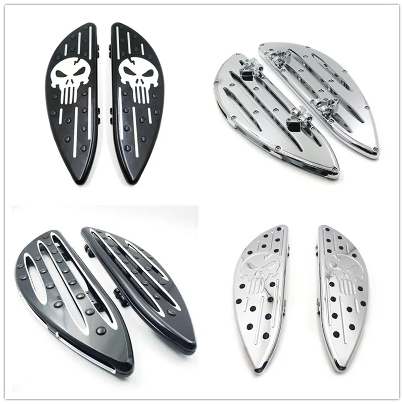 

Aftermarket Motorcycle Parts Driver CNC Stretched Floorboard For Harley Davidson Touring/Softail/Dyna FLD Fat Boy FLSTF 2017