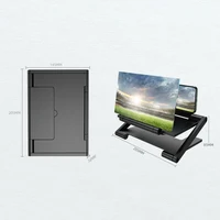 Foldable Holder Stand Video Amplifier 8 inch 3D Phone Screen Amplifier Bracket Foldable Mobile Display Enlarged Stand 5