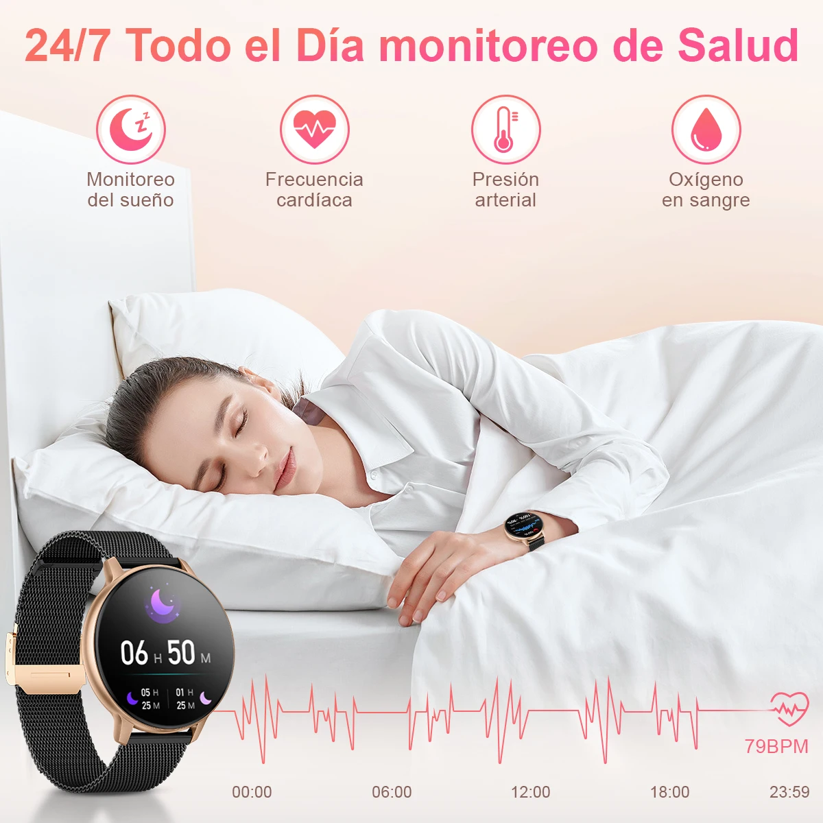 LIGE Bluetooth Call Smart Watch Women Custom Dial Steel Watches Men Sports Fitness Tracker Heart Rate Smartwatch For Android IOS 4