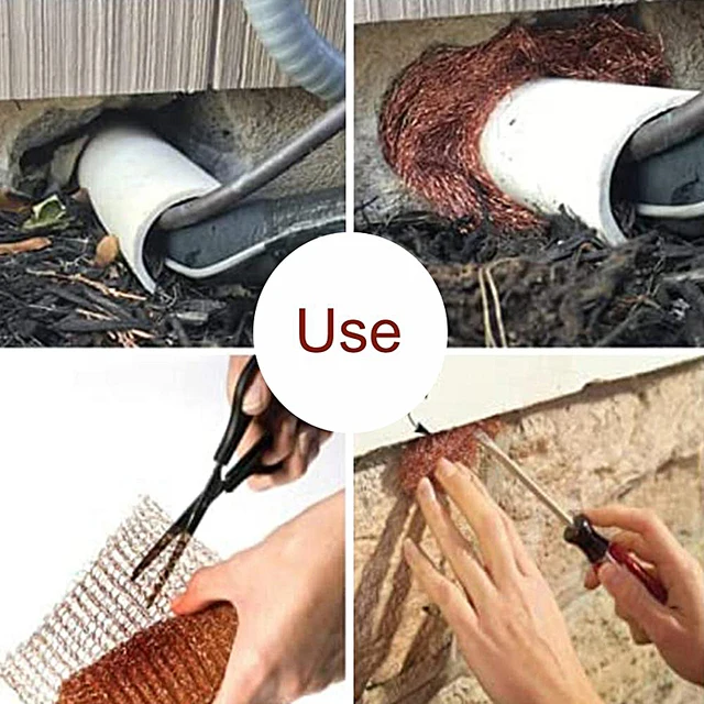 Tiszta Rézháló-Snail-Ellenes Rézhuzal-Szűrő-Egészségügyi Élelmiszer-Minőség A Desztillációhoz Otthoni Sörkerti Tuin Artikele - Image 6