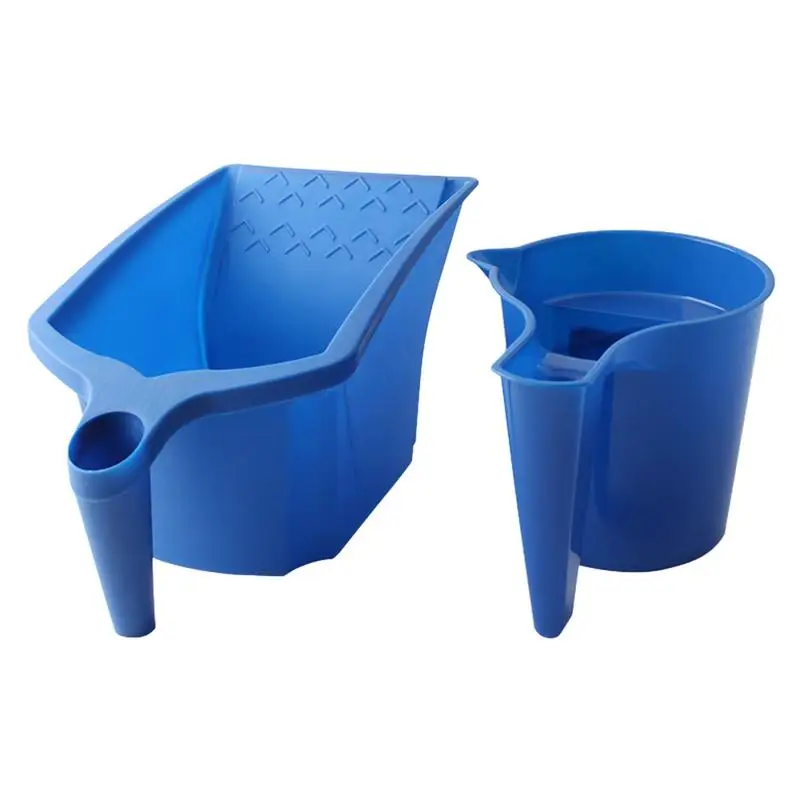 Paint Bucket Decorating Painting Bucket Easy Pour Painting Cup Container For Home Apartment Home Improvement Paint Supplies