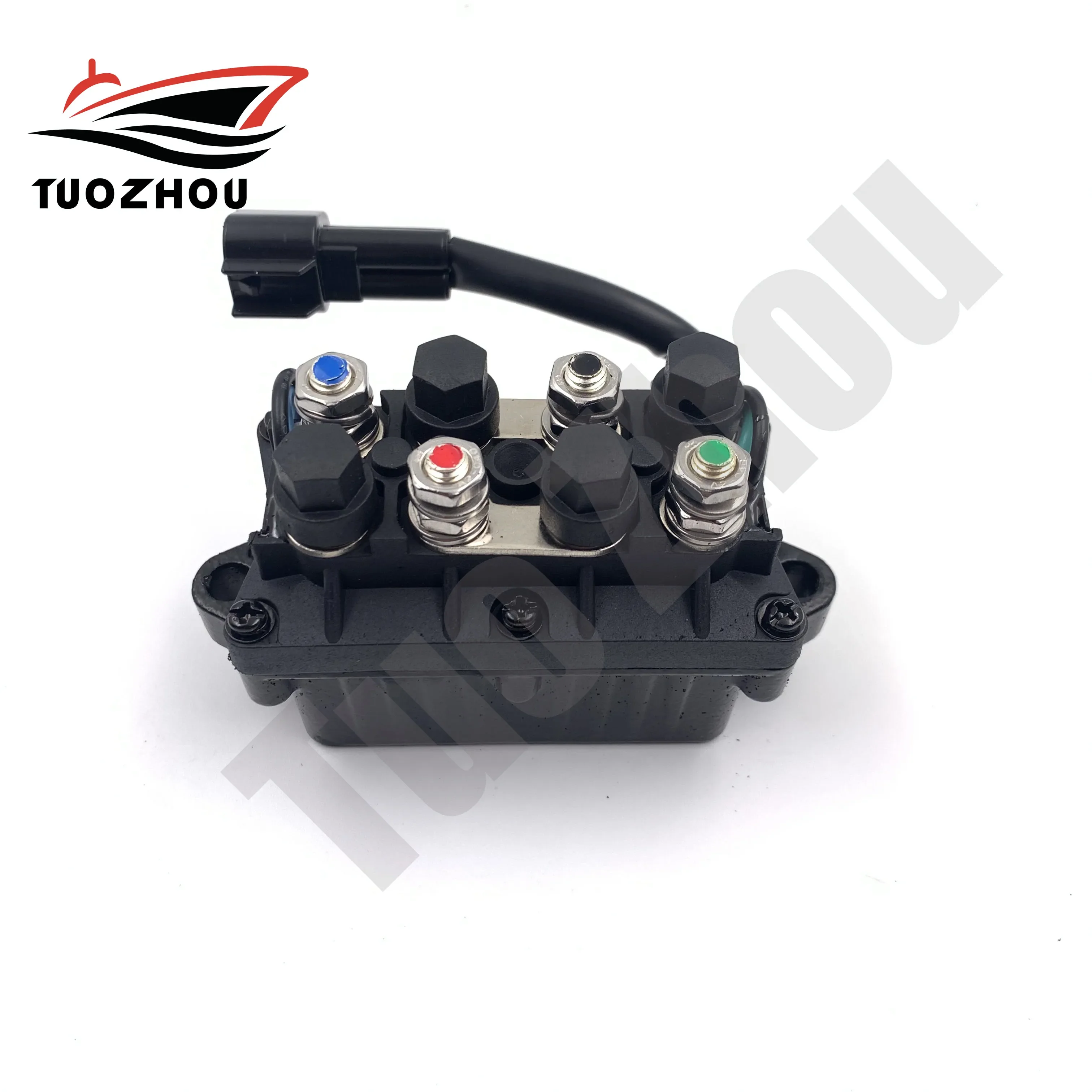Solenoide Relè Avviamento Motore 3 Pin Per Motori Fuoribordo Yamaha F-25 F-40 F-50 F-60 F-75 F-90 F-150 F-225 F-250 Tlr 61A-81950-01