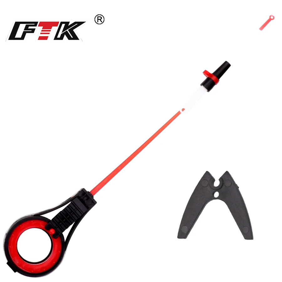 

FTK 21cm Ice Fishing Rod Plastic Ultralight Fishing Rod Thicken Extension Rod For Outdoor Winter Carp Bass Fishing Accessories