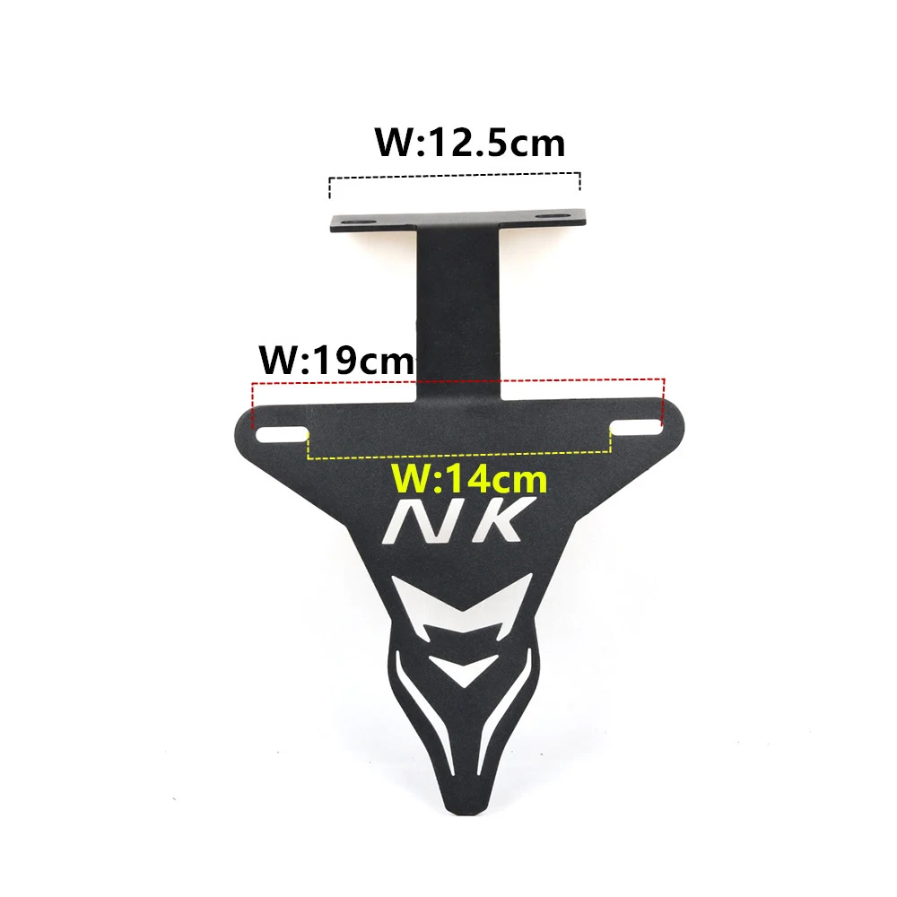 CFMOTO CF 300NK 250NK 300 NK 250 300용 오토바이 번호판 프레임 홀더 리어 펜더 티디 엘리미네이터 등록 브래킷