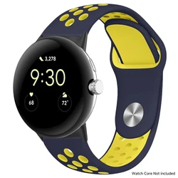 Breathable Silicone Sports Wristband Bracelet Accessories - Pixel Watch 1 41mm (DUYB)