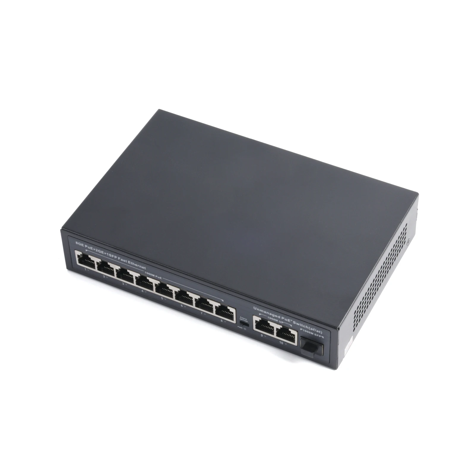 IP 카메라 무선 AP용 이더넷 스위치, 표준 POE 스위치, 4/8 포트, 업 링크 포트 2 개, SFP 포트 1 개, 100, 1000Mbps, 1 개