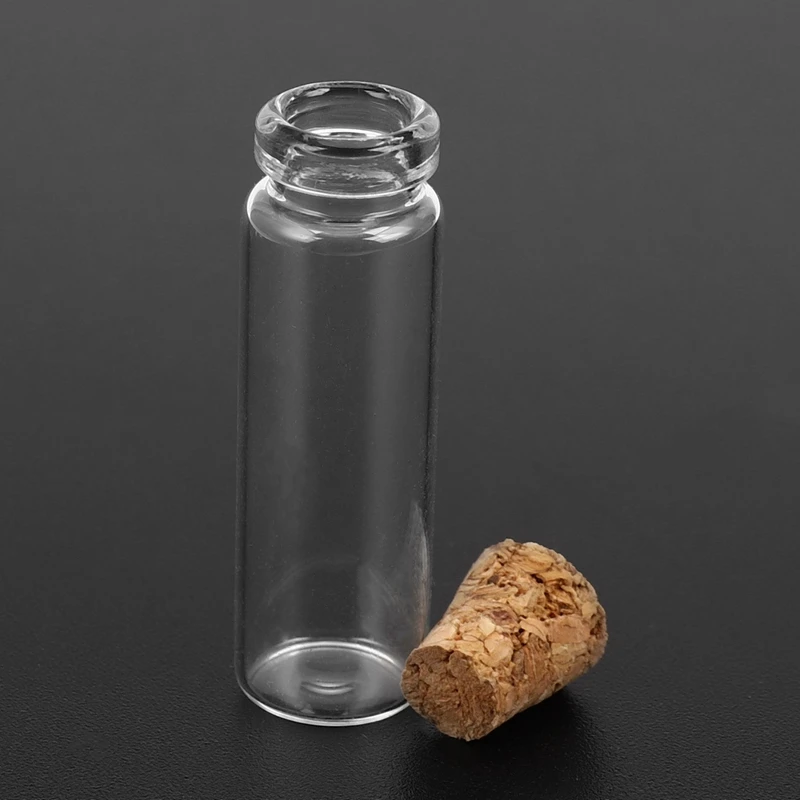 11X32Mm Tiny Mini Empty Clear Cork Glass Bottles Vials 2Ml 20Pcs glass bottles,mini glass bottles,mini perfume bottles