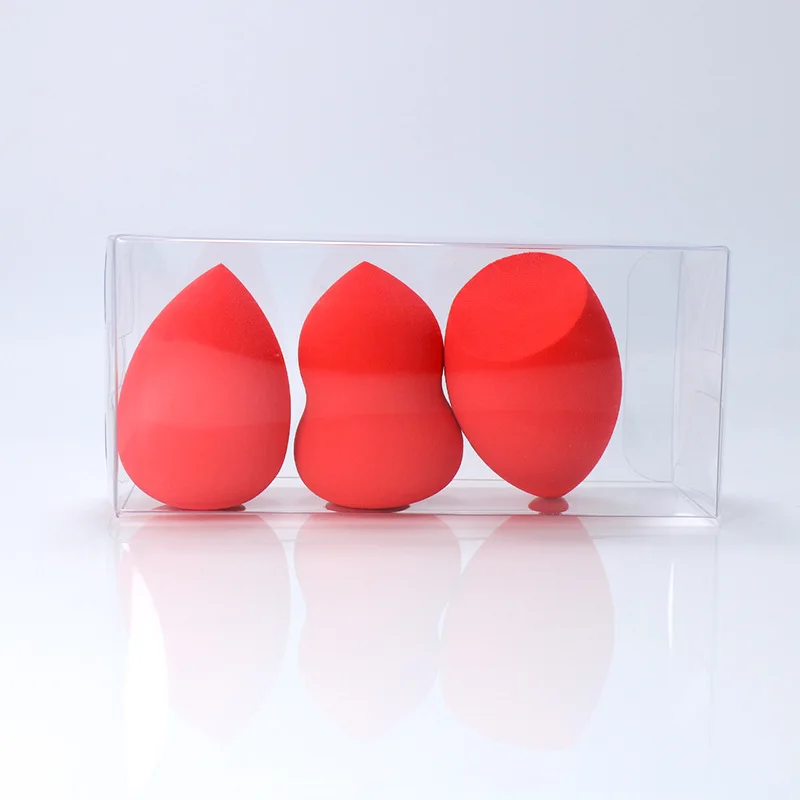 3pcs/set Makeup Sponge Professional Powder Puff Liquid Foundation Concealer Make Up Soft Water Sponge Powder Puff Wholesale 6