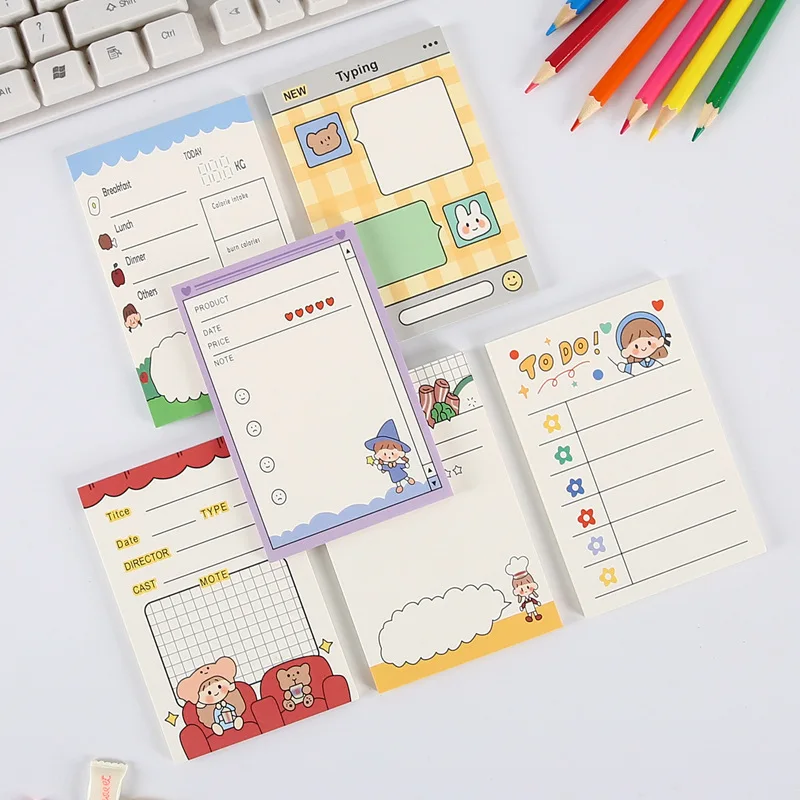 Рисунок 4 - Блокнот для заметок с милыми фруктами и медведем