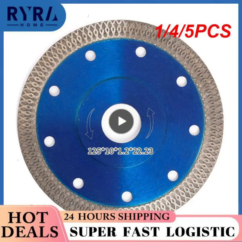 

1/4/5PCS Turbo Saw Blade Granite Marble Cutting Disc Porcelain Tile Ceramic Blades105/115/125mm for Angle Grinder