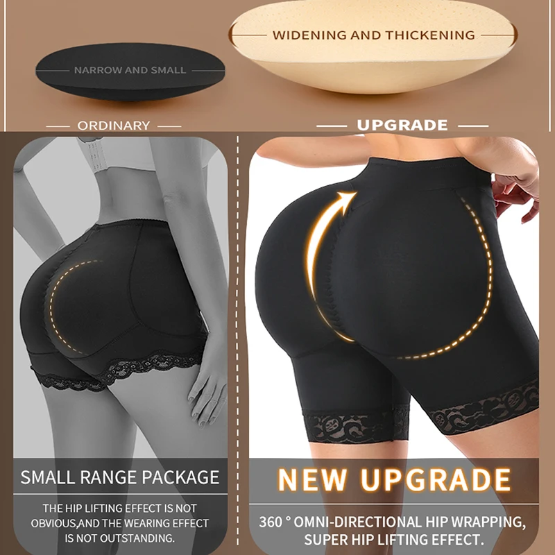 Women Premium Butt Lifter Panties Seamless Big Hip Pads Enhancer Underwear Padded Panty Shaper Fake Ass Booty Lift Shorts Corset