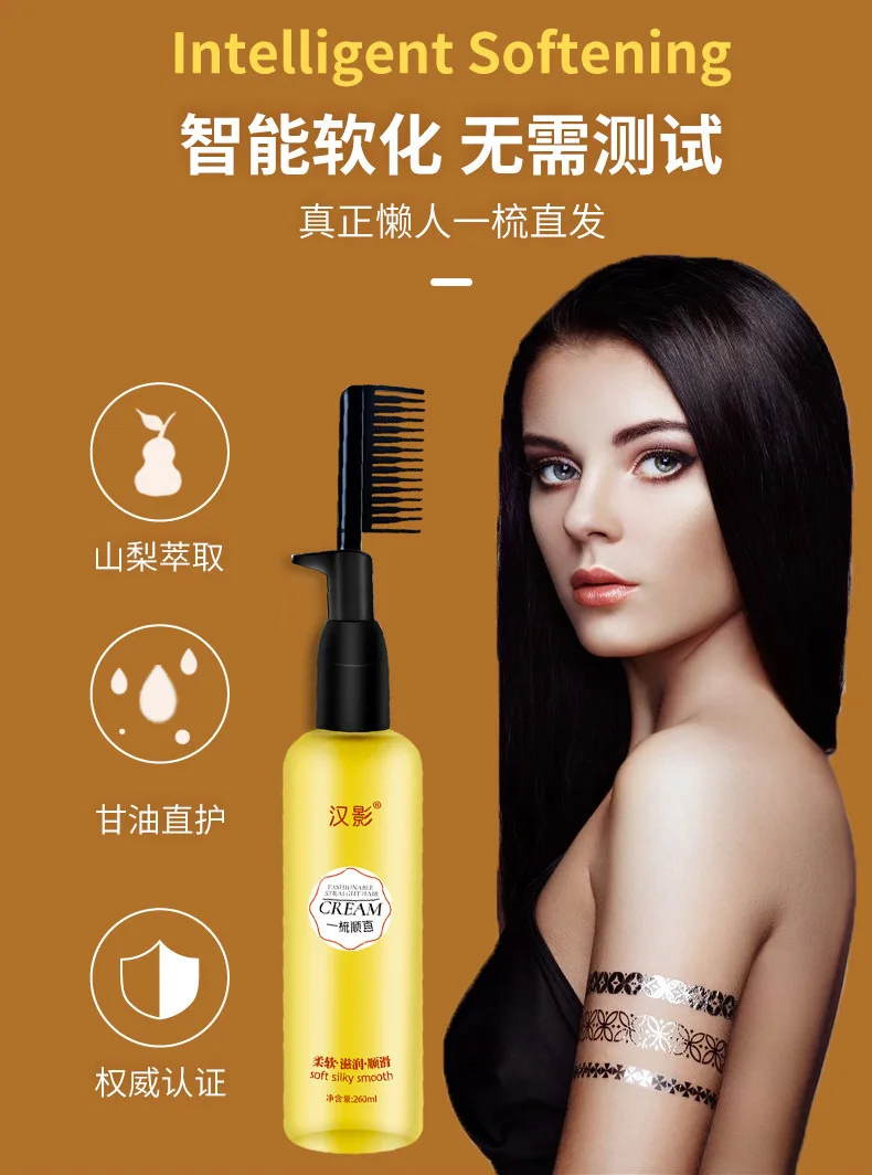 Description Picture 4 of itemKeratin Straightening Treatment Protein Correction CreamFree Softener No Harm To Hair Wash Straightening Lotion Softener