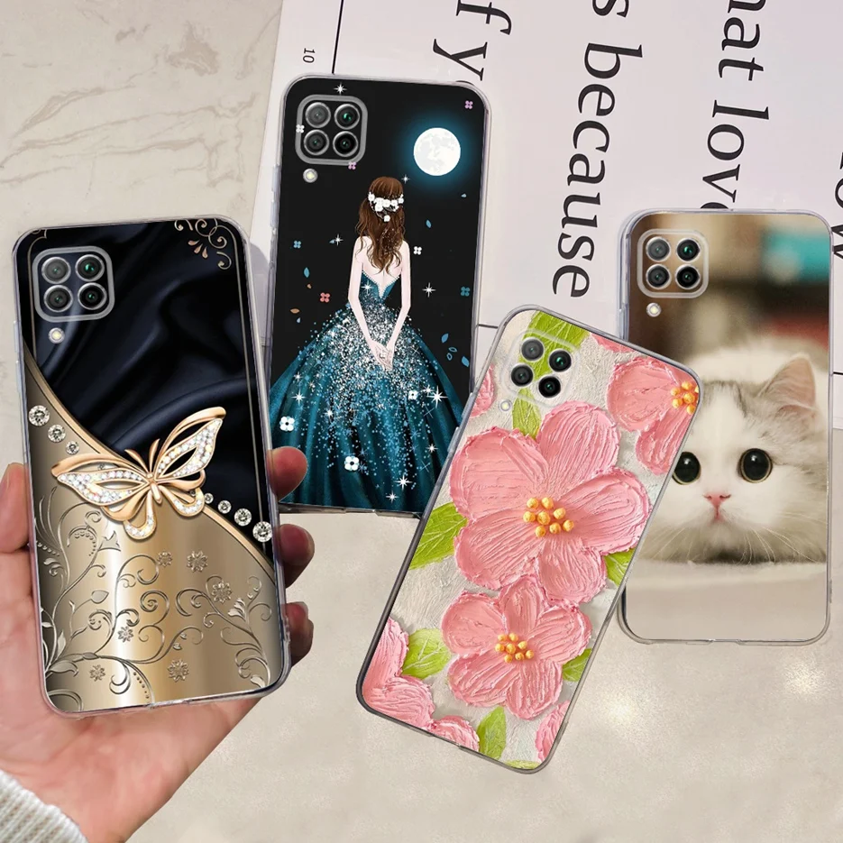 Cute Painted Clear Silicone Phone Case - Soft and Durable Cover