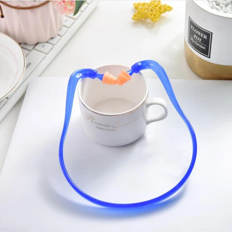Noise Reduction Earplugs Swim Reusable Hearing Protection Earmuff Silicone Corded Ear Plugs Ears Protector Swimming Accessories 3