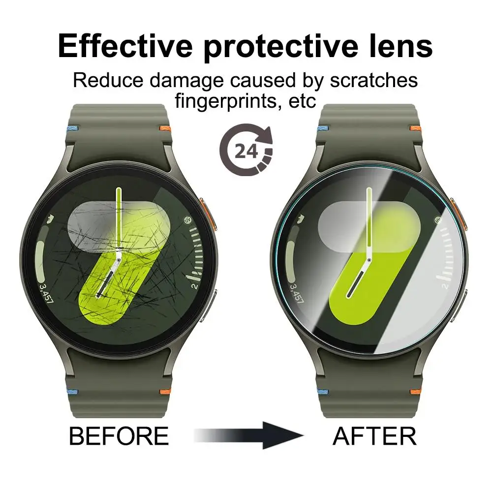 Displayschutzfolie aus gehärtetem Glas für Samsung Galaxy Watch 7 40 mm 44 mm Displayschutzfolie für Galaxy Watch 7 Ultra Schutzfolie – Detail 6