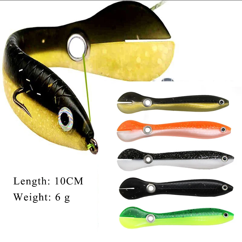6g10cm1pcsLoachBaitsBassPikeTroutSoftFishingBaitBouncing