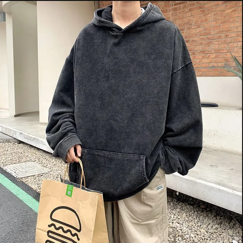 SlipKnots Hoodie Hip Hop Rock Band Graphic Vintage Washed Hooded Sweatshirts Oversized Pullover Harajuku Retro Hoodie Men Cotton 3