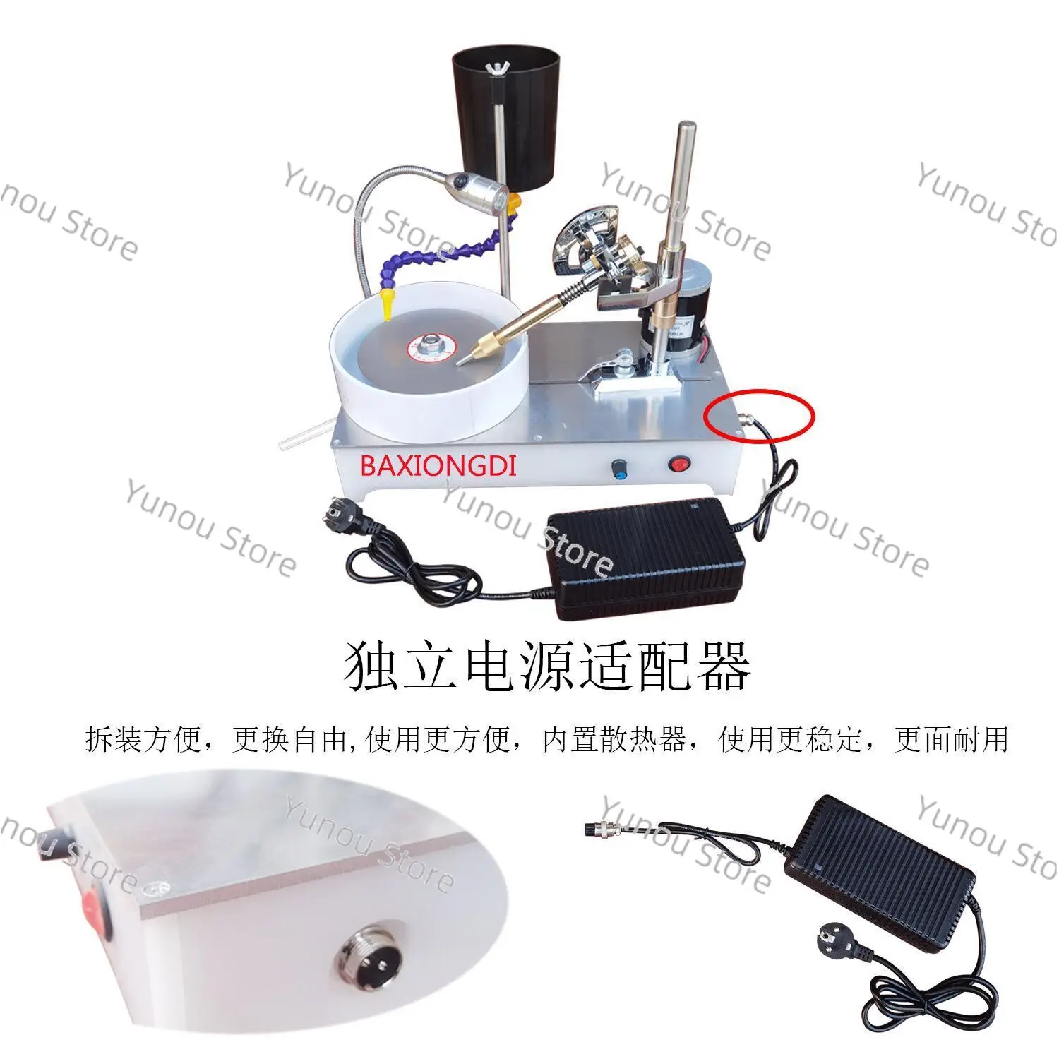 

Gem Polishing Machine, Small Jewelry, Jade, Agate Carving Machine, Jade Seal Carving Knife, Electric Pusher Polishing Machine