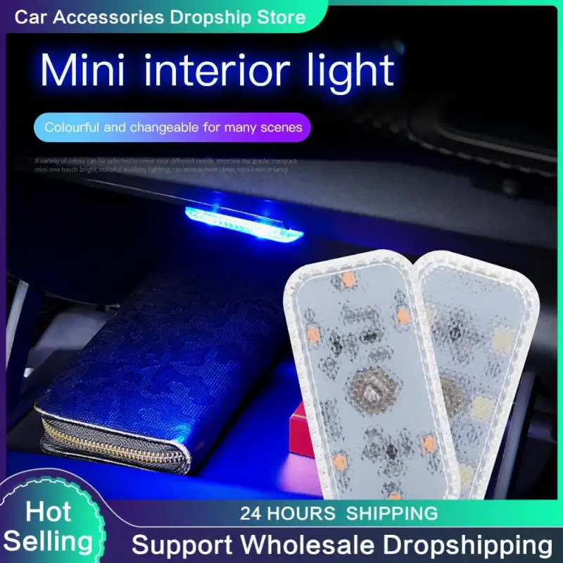 6 Led Interior Light Touch Lighting Ceiling Lamp Usb Charging Interior