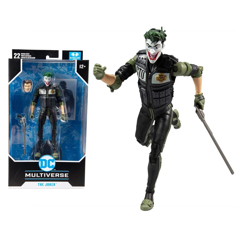 

Original McFarlane Toys DC Multiverse The Joker: Batman White Knight #8 (Comics 2017) 7-inch Action Figure Collectible Toy Gift