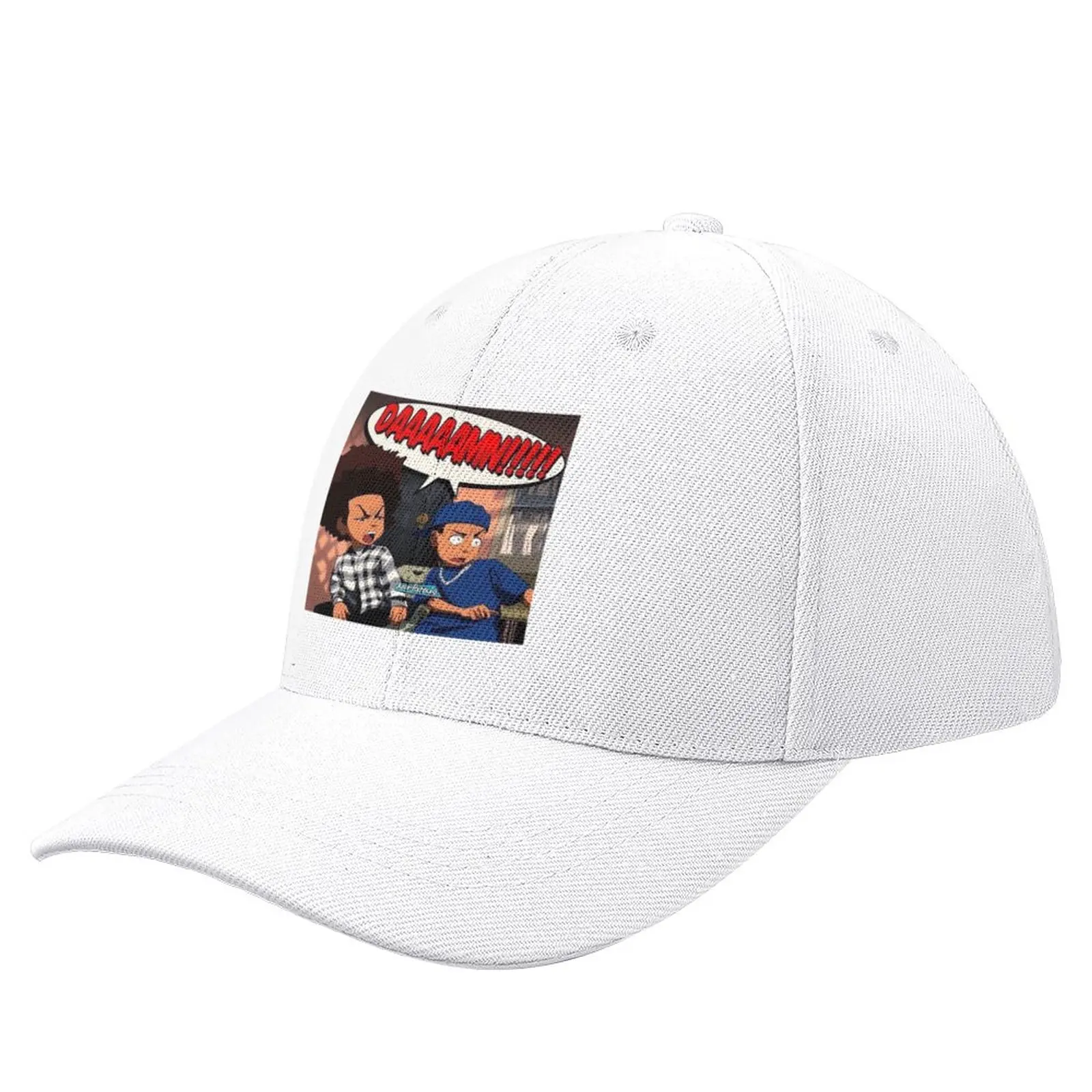 

The Boondocks (DAMN meme) Huey x Riley FreemanCap Baseball Cap Sunhat Sunscreen Golf Hat Women Men'S