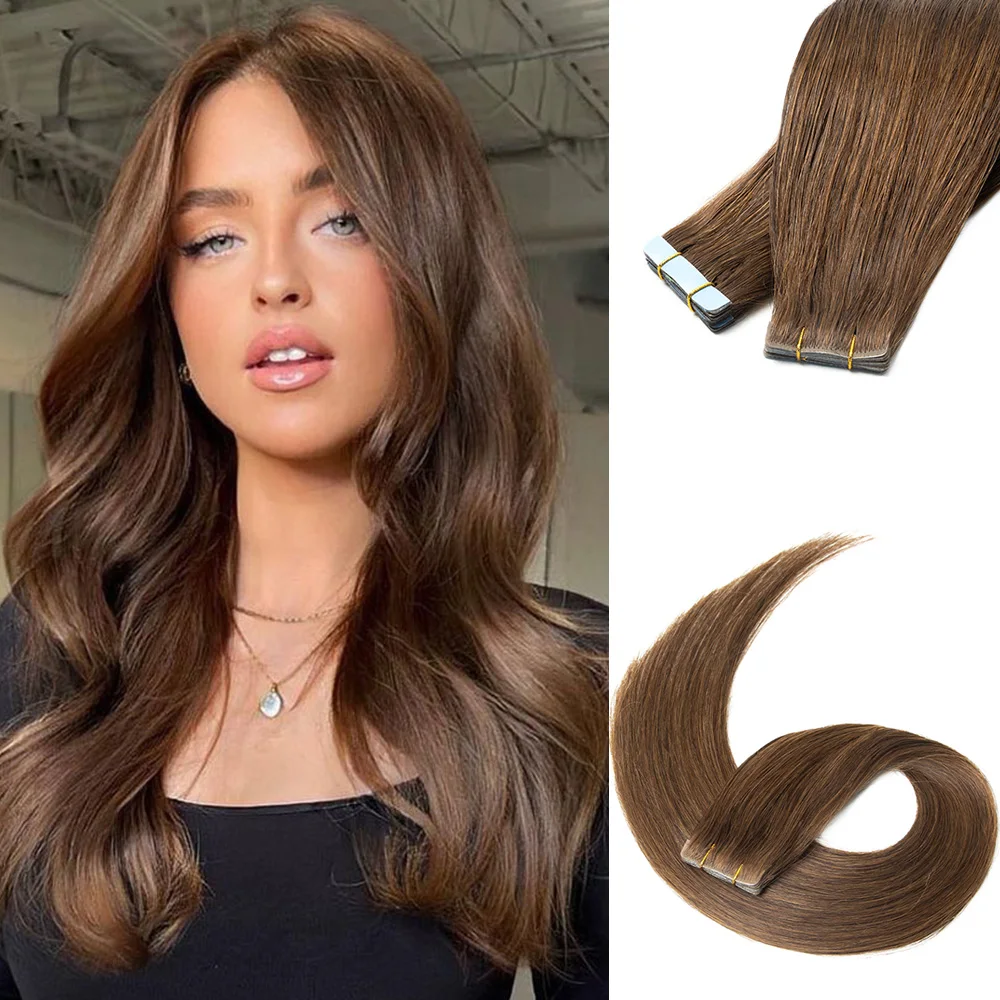 وصلات شعر لاصقة من لوكسي بيوتي - لحمة شعر PU